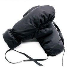 Men Women Duck Down Gloves Mittens Ski Hiking Winter Warm Thick Black Red Gift