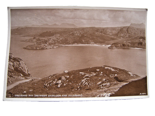 Postcard gruinard bay - gruinard,
