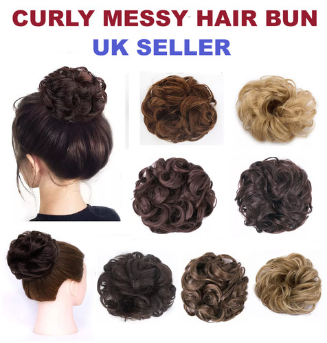 New messy bun - new,