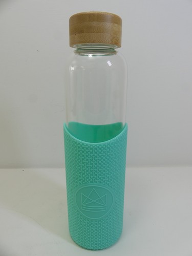 Unbreakable glass water bottle - glass,