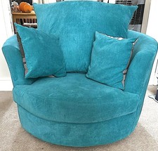 Large 2 Seater Swivel Love