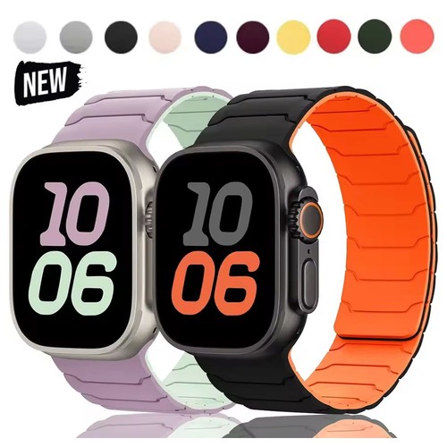 Magnetic silicone strap band - magnetic,