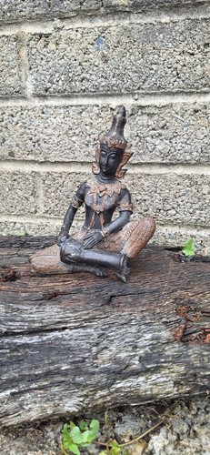 Vintage old bronze buddhist - bronze,