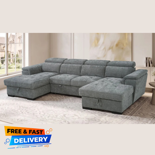 Alaya grey shape - corner, sofa