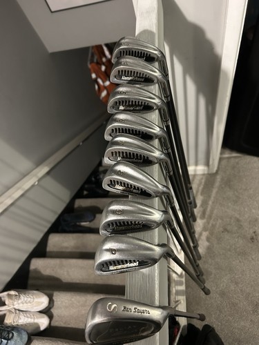 Right handed hammerhead irons - hammerhead,