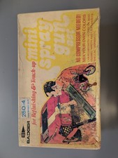 Badger Mini Airbrush Kit Vintage 1970’s Retro Model Painting Airbrush Tool