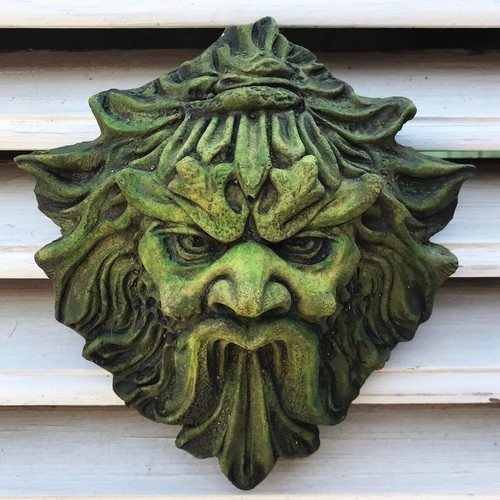 Green man wall plaque - , "demon"