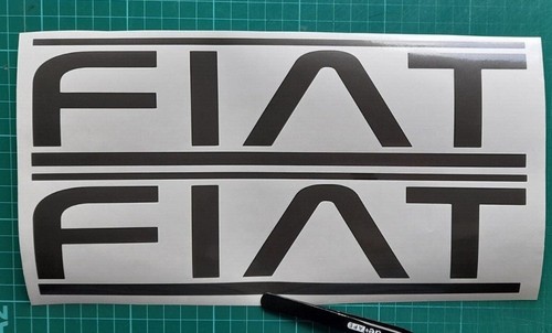 Fiat panel sticker decal x - decal,