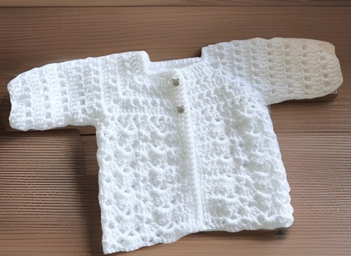 Newborn lacy crocheted - lacy,
