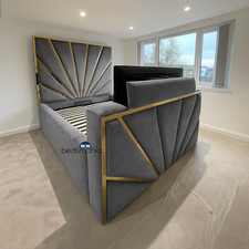 Luxury TV Bed with Built-In