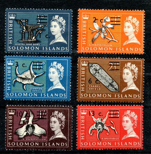 British solomon islands qeii - islands,