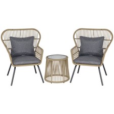 Outsunny 3 PCS Webbed PE