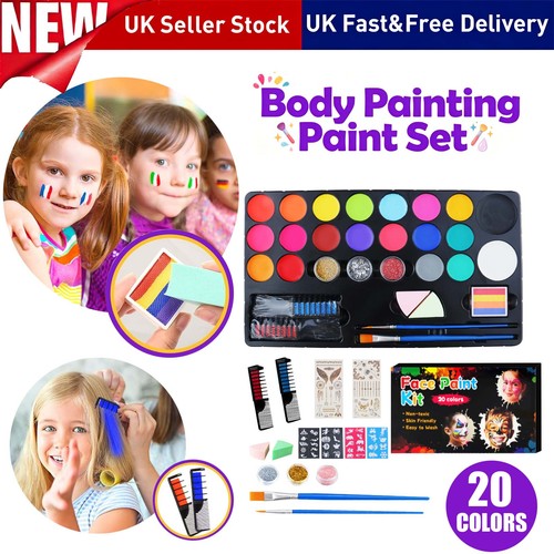 Professional face paint kit - face,