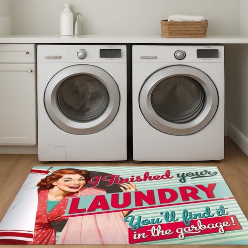Nostalgic laundry rug - nostalgic, rug,