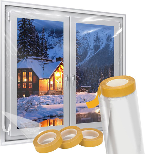 Window insulation kit - kit,, 62"