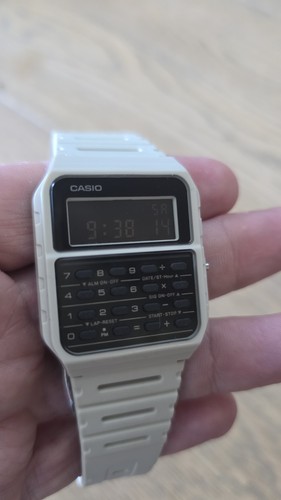 Casio off white calculator - off,