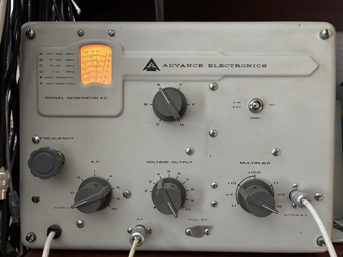 Advance signal generator - rf,