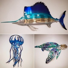 Metal Art Sailfish Sea