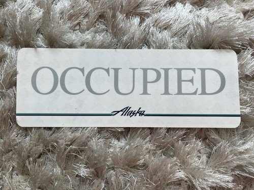 Alaska airlines seat occupied - airlines,