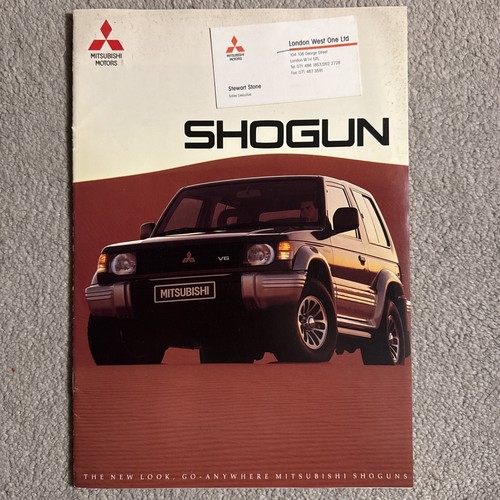 Mitsubishi shogun 1991 - shogun, uk