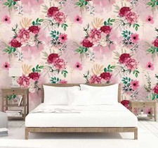 Delicate Pink and Red Flowers