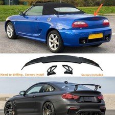 Fit For MG TF 2002-2012 Painted Black Rear Boot Spoiler Wing GT-Style Universal
