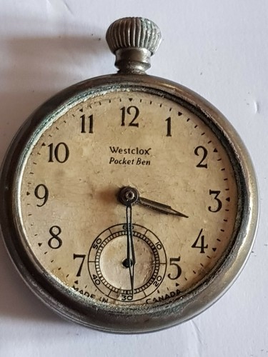 Vintage westclox pocket ben - vintage,