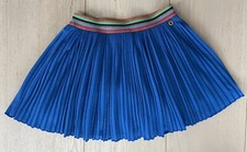 GIRLS DESIGNER MIM-PI BLUE PLEATED SKIRT. Age 9 Years. VGC