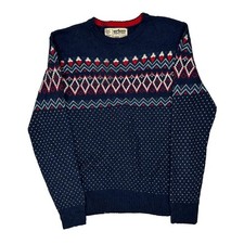 Urban Pipeline Christmas Jumper - Large Navy Nylon