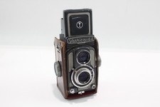 Yashica-44 Twin Lens Film Camera Mechanically Working w/ Yashikor 60mm F/3.5