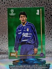 Raul - 2025 Topps Lost Rookies - Green Parallel/99 - Real Madrid Legend