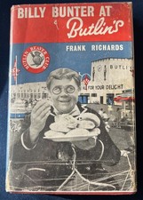 Billy Bunter at Butlin's First Edition by Frank Richards Hardback w/ Dustwrapper