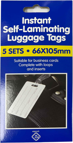 Self laminating luggage - self, 5