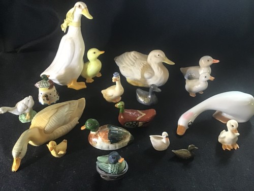 Duck and geese ornaments 4 - ornaments, x
