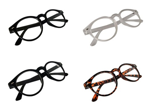 Classic retro round - round, frame