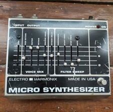 Electro Harmonix EHX Micro Synthesizer guitar effect pedal - vintage, analogue