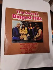 The Sweet Biggest Hits Vinyl Album Wig Wam Bam Little Willy