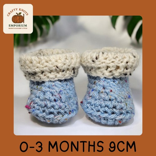Tweed blue and cream - tweed,