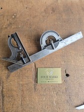 LS Starrett & Co Combination Square 12" Woodworking Carpenter Joiner 