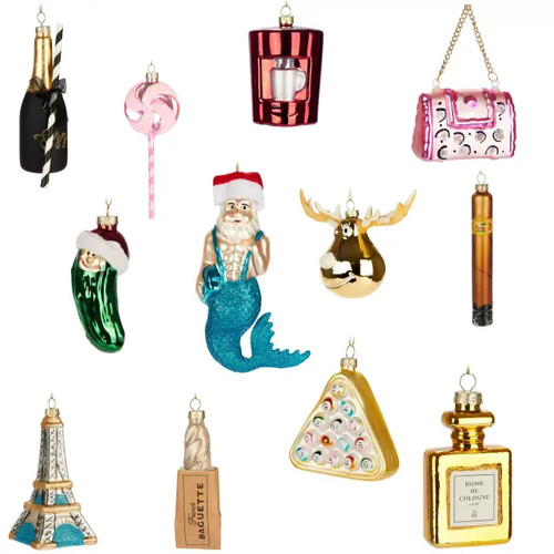 Funny christmas ornaments - christmas,