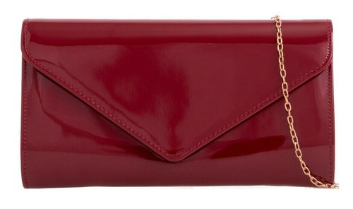 Women clutch bag patent - women's,