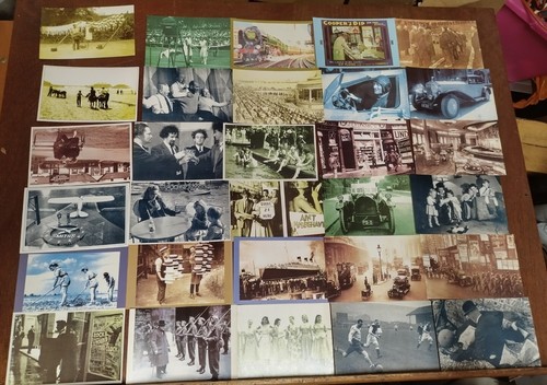 Nostalgia postcards job lot - job,