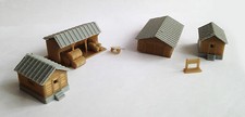 Outland Models Train Railway Layout Country Farm House Shed Cottage Set N Gauge