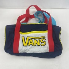 Vans off the Wall Colourful Duffle Bag Carry Small Cool Retro Style