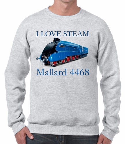 Love steam trains mallard - i,