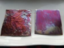Iridescent Red / Purple Patina