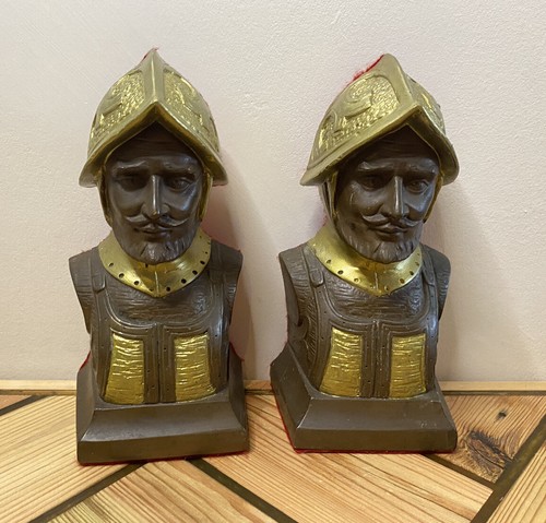 Vintage conquistador statue - vintage,