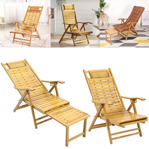 Garden deck chair bamboo - chair,