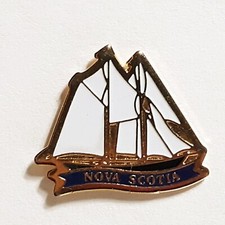 Bluenose Yacht Pin Badge Nova
