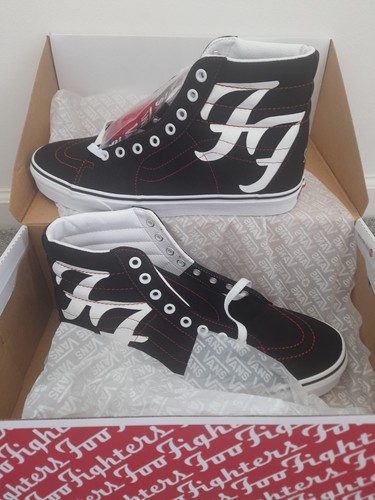 Vans sk8 foo - fighters, black